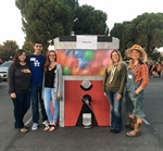 Cal Epsilon Volunteers for Trunk-or-Treat, WINS Contest for Best Decorated Trunk.