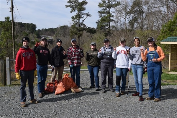 North Carolina Chapter participated in the Haw River Clean-Up-A-Thon